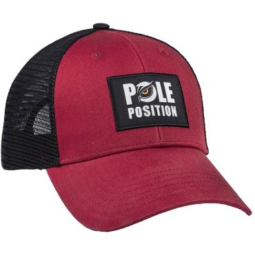 Lippalakki Pole Position Trucker Cap - Viininpunainen 7020-83