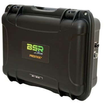 Litiumakku Bsr Prestige Lifepo4 Gen3+ 36v100ah +1 Säädelty Lähtö Kaikuluotaimelle Ja Ei-vesitiivis Laturi 10a Bsr-valg3p-36100+