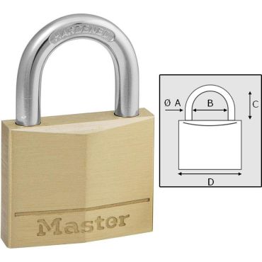 Lukko Master Lock Pintakarkaistu Sanka 63618