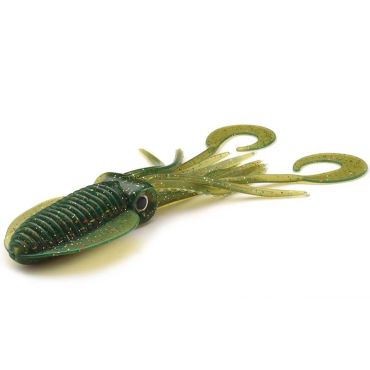 Pehmeä Viehe P-line Twin Tail Squid 4.5" - 11.5cm - Pakkaus 3 750363606