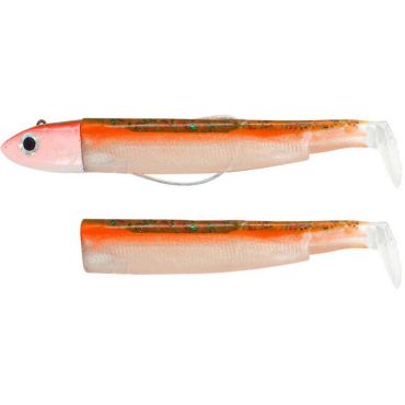 Varustettu Pehmeän Vieheen Setti Fiiish Combo Black Minnow 90 + Painotettu Pää Off Shore Bm1307