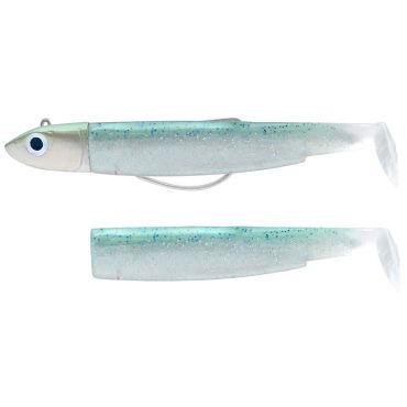 Varustettu Pehmeän Vieheen Setti Fiiish Combo Black Minnow 90 + Painotettu Pää Off Shore Bm3137