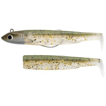 Varustettu Pehmeän Vieheen Setti Fiiish Combo Black Minnow 90 + Painotettu Pää Off Shore Bm3138