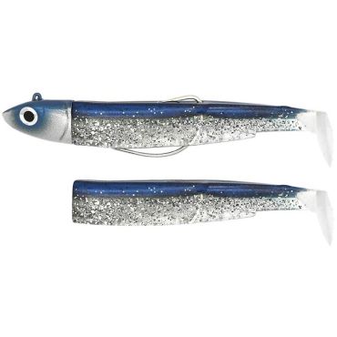 Varustettu Pehmeä Viehesetti Fiiish Combo Black Minnow 140 + Painotettu Pää Off Shore Bm3160