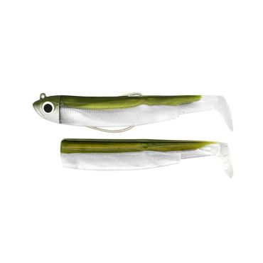 Aseistettu Pehmeä Viehesetti Fiiish Combo Black Minnow 105 + Shore-painopää Bm3213