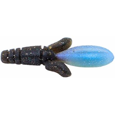 Pehmeä Viehe 10 Ten Feet Under Chibirotter Sw - 7.6cm - Pakkaus 7 Chib-3in-#9bluecrab