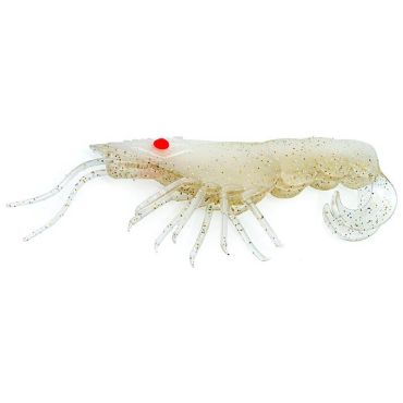 Pehmeä Viehe Chasebaits Curly Prawn 90 - 9cm - Pakkaus 4 Cp90-01