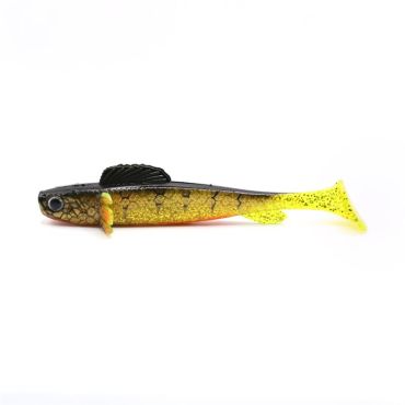Pehmeä Viehe Lurejunks Finisher - 16cm - Pakkaus 2 Fin17yp16
