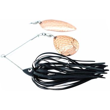 Spinnerbait 10 Ten Feet Under Po-boy Single Blade - 8.9g Po-b-sing-#03black