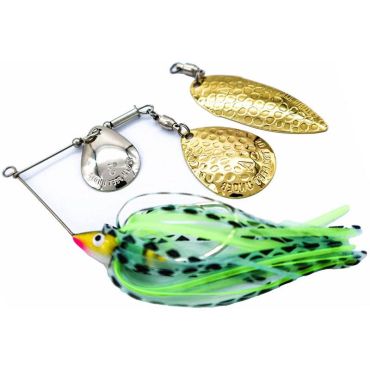 Spinnerbait 10 Ten Feet Under Po-boy Tandem Blade - 8.9g Po-b-tand-#02tidalba