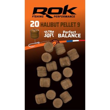 Keinotekoinen Pelletti Rok Fishing Halibut Pellet Perfect Balance Aromatisoitu Rok/001030