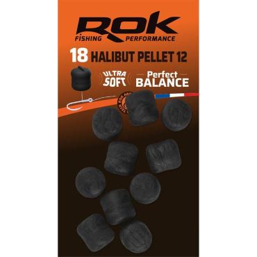 Keinotekoinen Pelletti Rok Fishing Halibut Pellet Perfect Balance Aromatisoitu Rok/001085