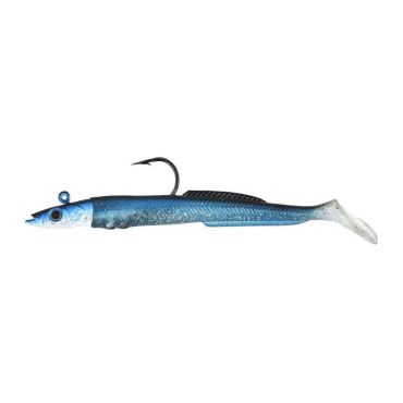 Koukulla Varustettu Pehmeä Viehe Hyperlastics Sandyll 4.5' Natural Jighead - 12.4cm Sandyll4.5nj10doh