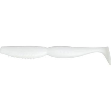 Pehmeä Viehe Megabass Super Spindle Worm 4" - 10cm - Pakkaus 6 Spind4supsolwhit