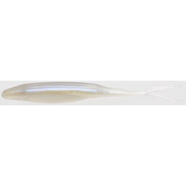 Pehmeä Viehe Zoom Bait Super Flukes - 13cm - Pakkaus 10 Superfluke-albino