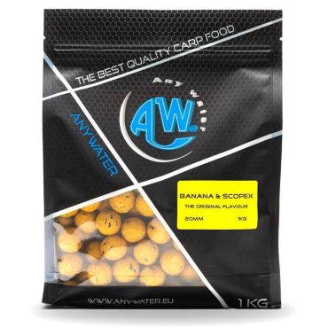 Boili Any Water Top Boilies Banana & Scopex - 1kg Tbbs20