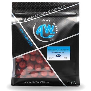 Boili Any Water Top Boilies Strawberry & Asafoetida - 1kg Tbsa20