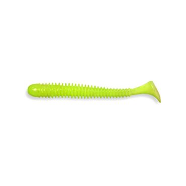 Pehmeä Viehe Crazy Fish Vibro Worm 3" - 7.5cm - Pakkaus 5 Vibroworm3-6