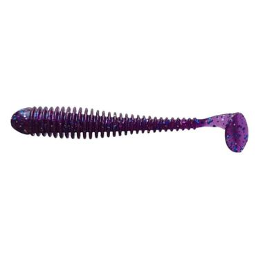 Pehmeä Viehe Crazy Fish Vibro Worm 4.5" - 11.5cm - Pakkaus 5 Vibroworm45-98