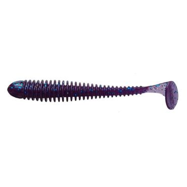 Pehmeä Viehe Crazy Fish Vibro Worm 4.5" - 11.5cm - Pakkaus 5 Vibroworm45-99