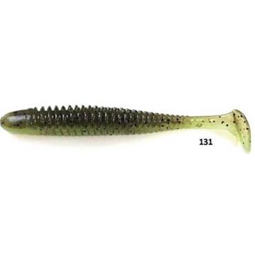 Pehmeä Viehe Noike Ninja Shad 4" - 10cm - Pakkaus 7 Wobbleshad4-131