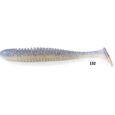 Pehmeä Viehe Noike Ninja Shad 4" - 10cm - Pakkaus 7 Wobbleshad4-132