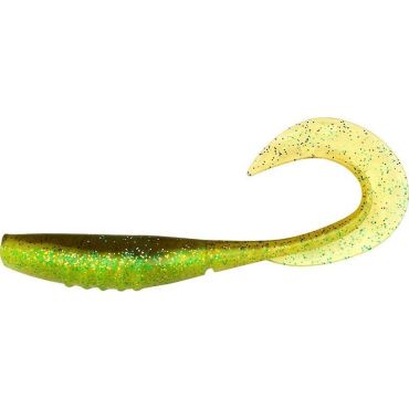 Pehmeä Viehe Megabass X-layer Curly - 12.5cm - Pakkaus 5 Xlayercurly5gpc