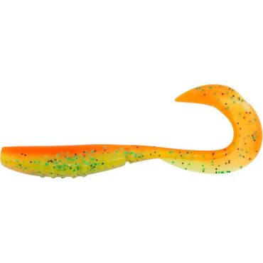 Pehmeä Viehe Megabass X-layer Curly - 12.5cm - Pakkaus 5 Xlayercurly5orch