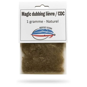 Magic Dubbing Lièvre / Cdc - Luonnollinen - 1 Gramma - Vettähylkivä Käsittely Vesuna 11.8101