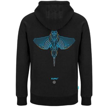 Miesten Huppari Kumu Hoody Take Flight - Musta Hdtf102