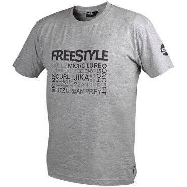 Miesten Lyhythihainen T-paita Freestyle Limited Edition 002 - Harmaa 007255-00021-00000