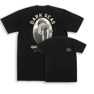 Miesten Lyhythihainen T-paita Grundéns Dark Seas X Seaworthy Ss - Musta Dsxgseawotsbls