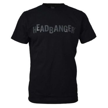 Miesten Lyhythihainen T-paita Headbanger T-shirt Dark - Musta Cl-ts-hbd-xl