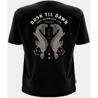 Miesten Lyhythihainen T-paita Kumu Dusk Till Dawn - Musta Tsdtd107