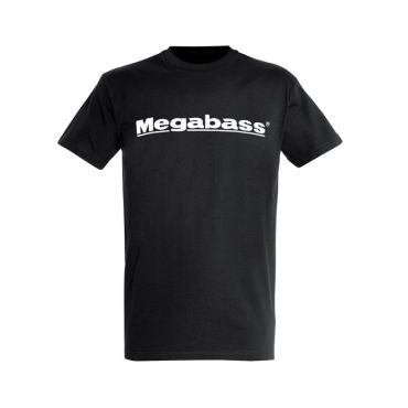 Miesten Lyhythihainen T-paita Megabass - Musta Teeshirtmbnoixl