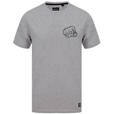 Miesten Lyhythihainen T-paita Navitas Knuckles T-shirt - Harmaa Nttt4831-s