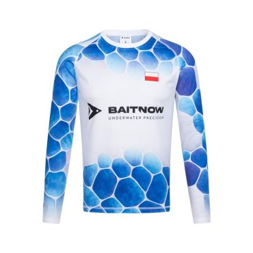 Miesten Pitkähihainen T-paita Baitnow Competition T-shirt - Valkoinen Bnuz0001-xxxl