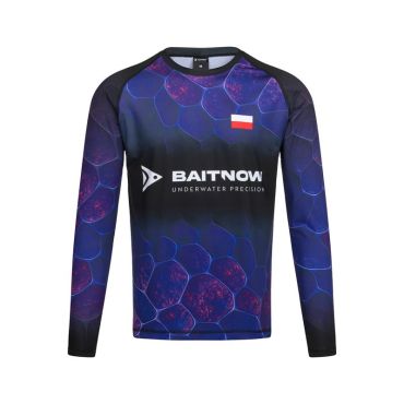 Miesten Pitkähihainen T-paita Baitnow Competition T-shirt - Violetti Bnuz0002-s