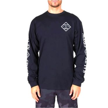 Miesten Pitkähihainen T-paita Salty Crew Tippet Premium L/s Tee - Musta 20135424-black-l