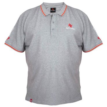 Miesten Polo Nytro Polo Shirt - Vaalea Meleerattu Harmaa 22500040