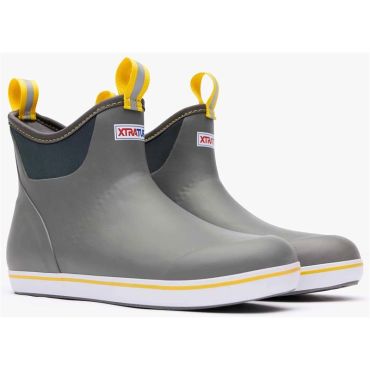 Miesten Saappaat Xtratuf Ankle Deck Boot - Harmaa/keltainen 22735-m12