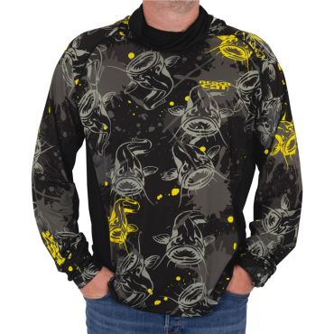 Miesten Svetari Black Cat Performance Sun Top - Musta Bo500162