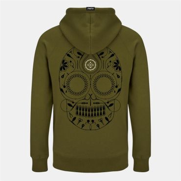 Miesten Svetari Kumu Hoody Death Rig - Khaki 007540-00006-00200