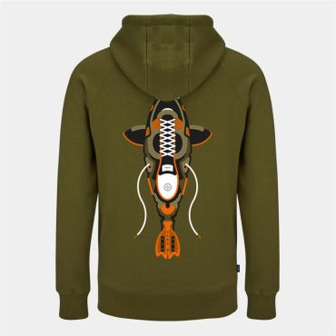 Miesten Svetari Kumu Hoody True Leather - Khaki Hdtl105