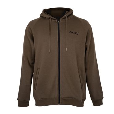 Miesten Takki Avid Carp Compound Zip Hoodie - Ruskea A0620421