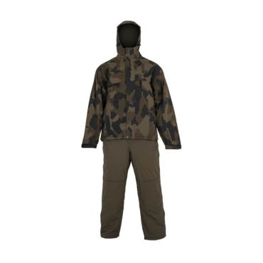 Miesten Takki- Ja Haalarisetti Avid Carp Arctic-series Distortion Thermal Suit - Khaki/maastokuvio A0620433