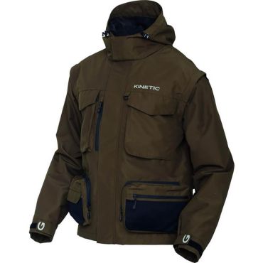Miesten Takki Kinetic Strider Zip-off - Oliivi H216-033-l