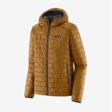 Miesten Takki Patagonia Men's Nano Puff Hoody - Raptor Brown 84222rpbns