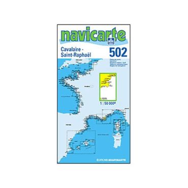 Navigointikartta Navicarte Cavalaire - St Raphael Na500502