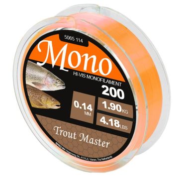 Nylon Trout Master Hi-vis Mono - Oranssi - 200m 005065-00218-00000